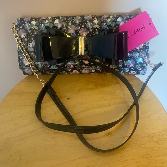 Betsey Johnson Crossbody Clear XOLYLA - Picture 1 of 4